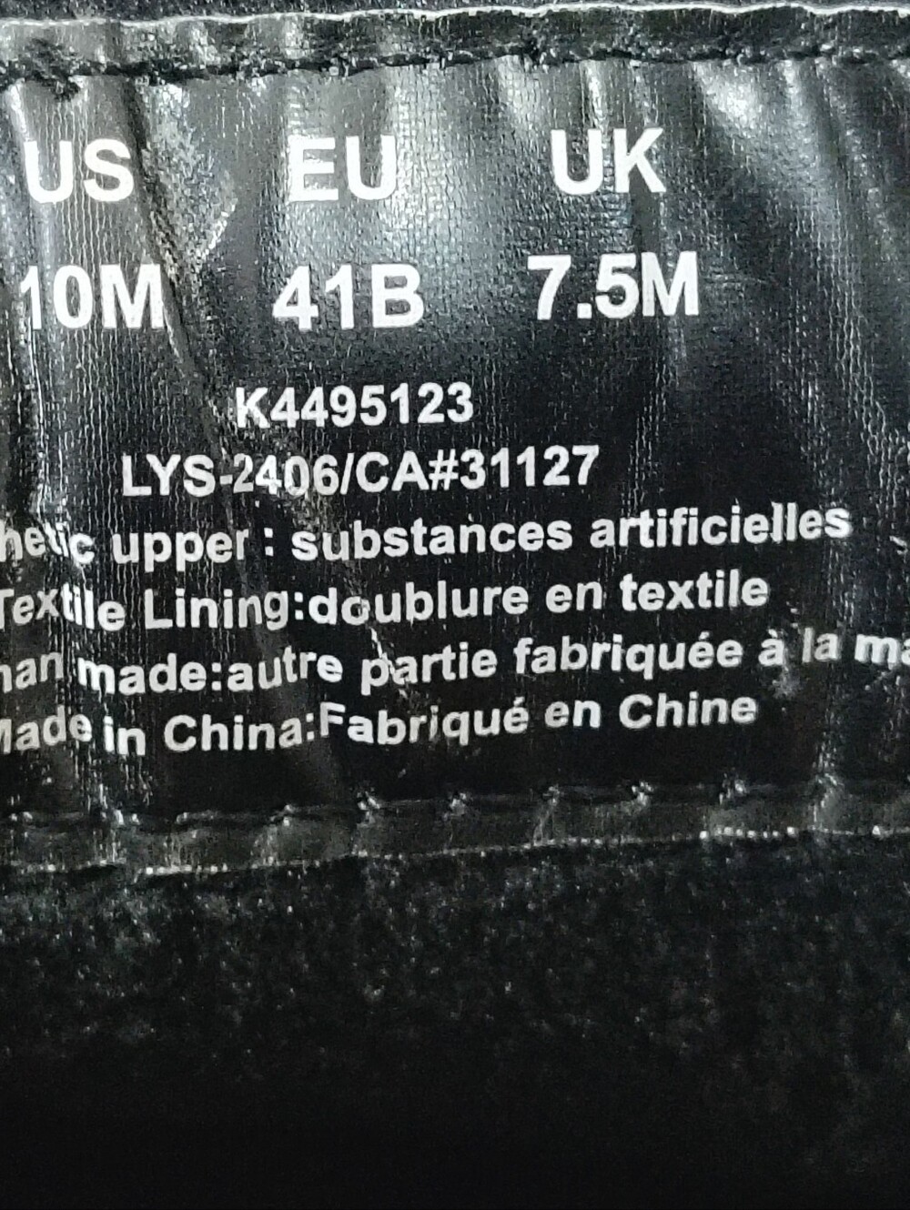 DKNY women's Laurence zip sneakers in black and white Size 10Medium. - Picture 8 of 9